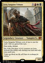 Magic the Gathering Card - Licia, Sanguine Tribune - MTG Circle