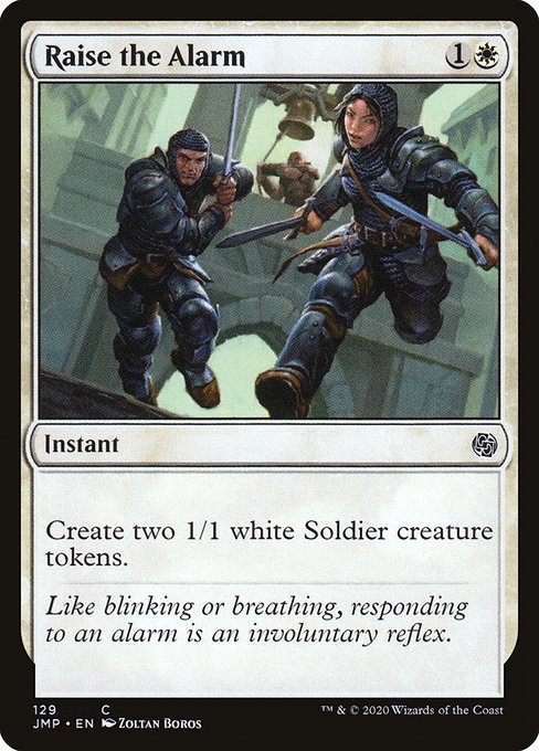 Magic the Gathering Card - Raise the Alarm - MTG Circle
