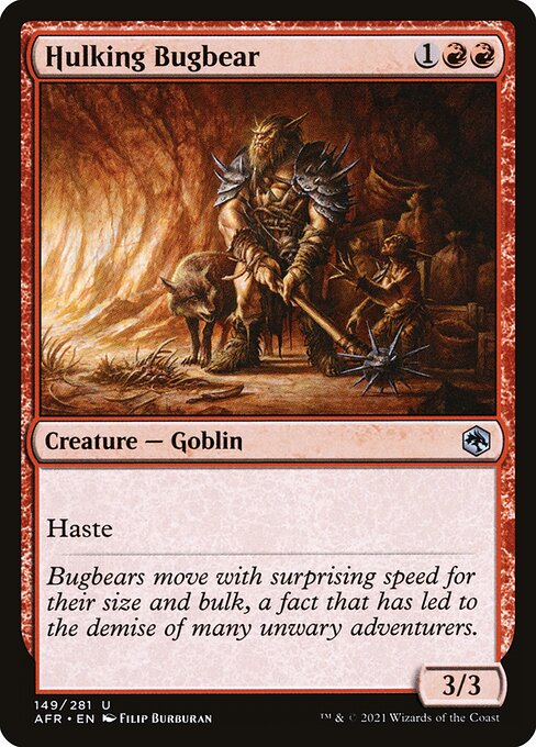 Magic the Gathering Card - Hulking Bugbear - MTG Circle