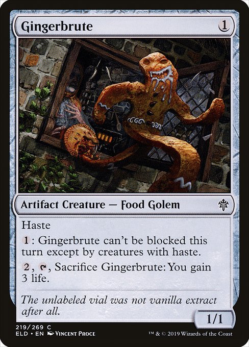 Magic the Gathering Card - Gingerbrute - MTG Circle