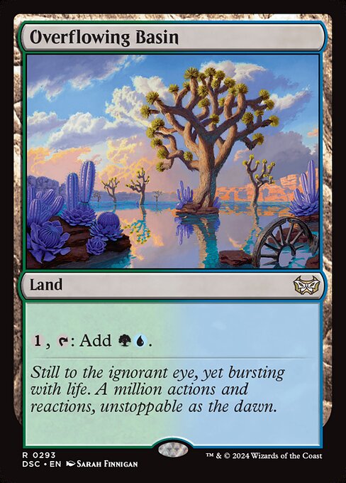 Magic the Gathering Card - Overflowing Basin - MTG Circle