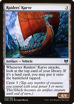 Magic the Gathering Card - Raiders' Karve - MTG Circle