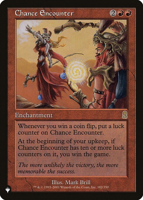 Magic the Gathering Card - Chance Encounter - MTG Circle
