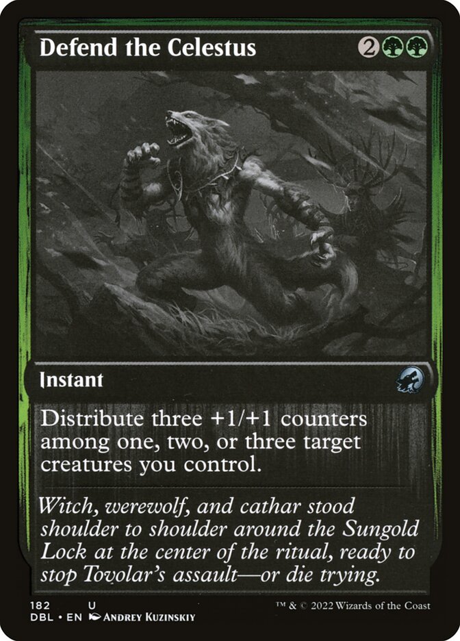 Magic the Gathering Card - Defend the Celestus - MTG Circle