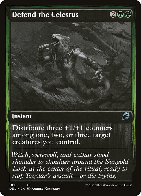 Magic the Gathering Card - Defend the Celestus - MTG Circle