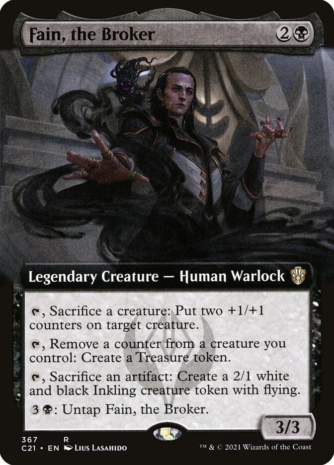 Magic the Gathering Card - Fain, the Broker - MTG Circle