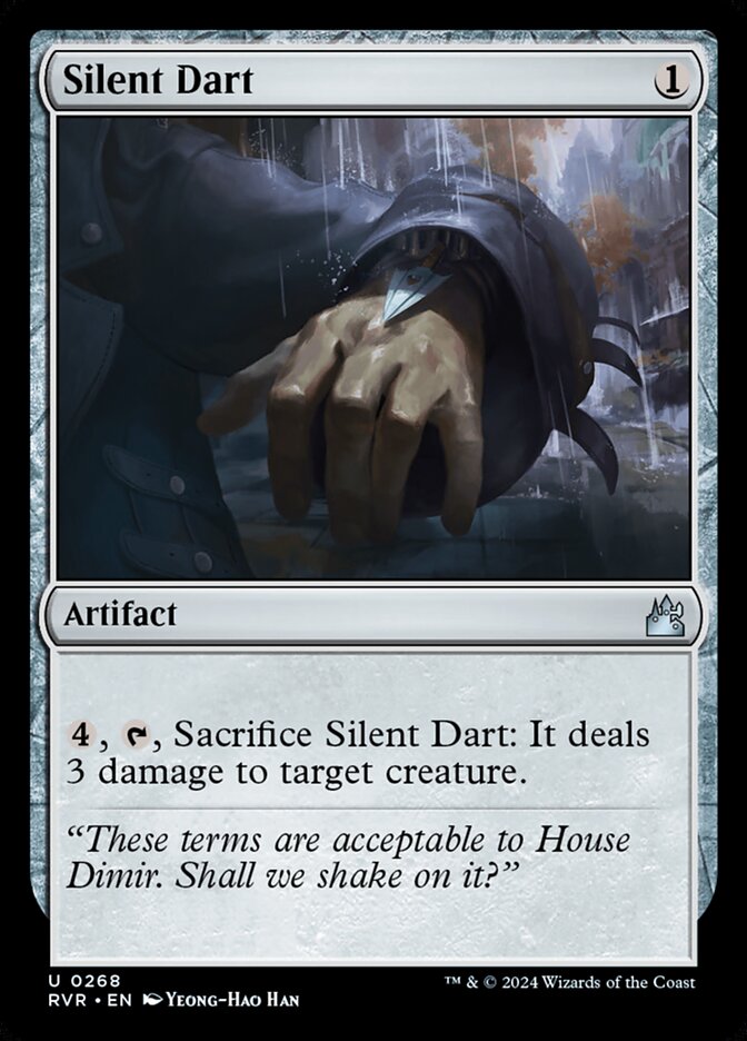 Magic the Gathering Card - Silent Dart - MTG Circle