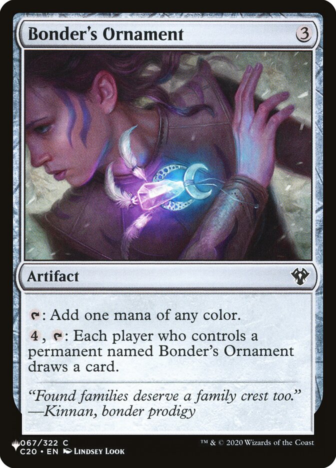 Magic the Gathering Card - Bonder's Ornament - MTG Circle