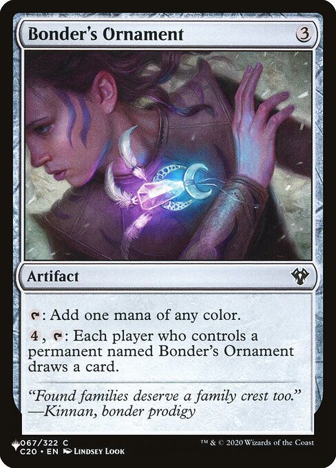 Magic the Gathering Card - Bonder's Ornament - MTG Circle