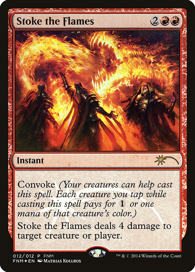 Magic the Gathering Card - Stoke the Flames - MTG Circle