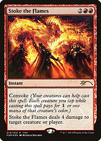 Magic the Gathering Card - Stoke the Flames - MTG Circle