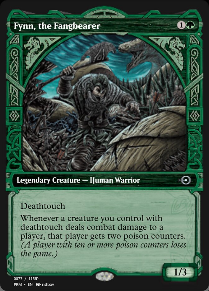 Magic the Gathering Card - Fynn, the Fangbearer - MTG Circle