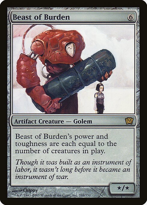 Magic the Gathering Card - Beast of Burden - MTG Circle