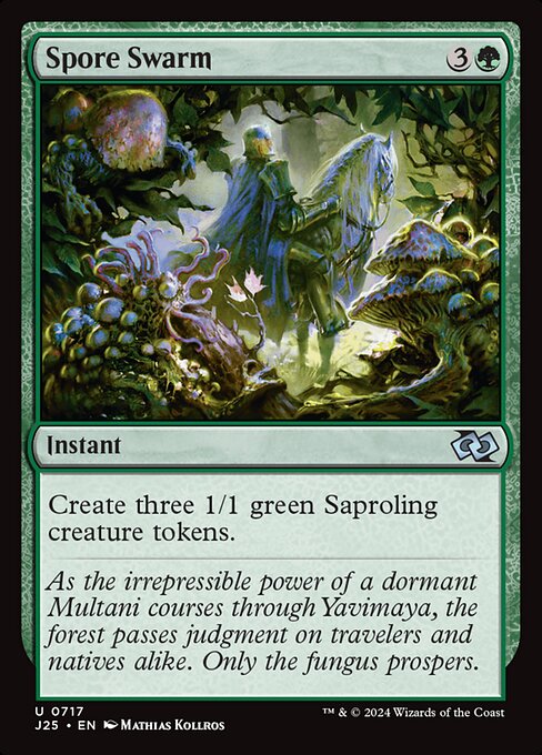 Magic the Gathering Card - Spore Swarm - MTG Circle