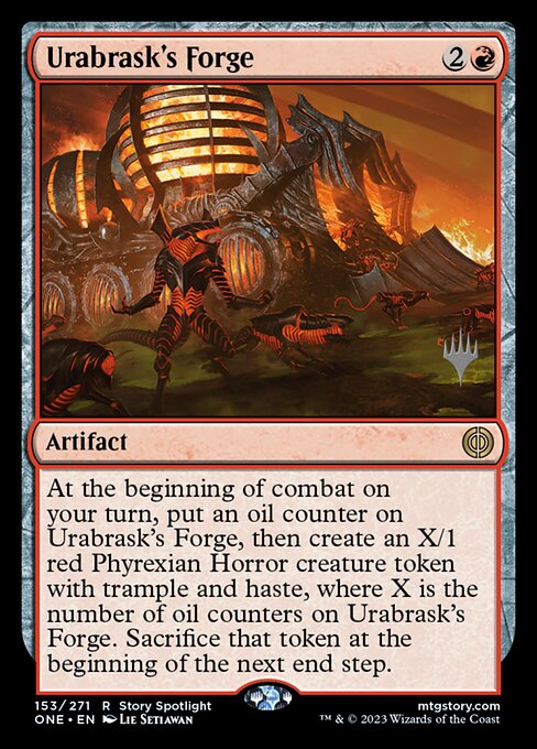 Magic the Gathering Card - Urabrask's Forge - MTG Circle