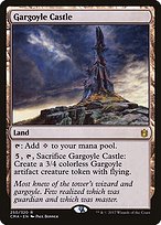 Magic the Gathering Card - Gargoyle Castle - MTG Circle