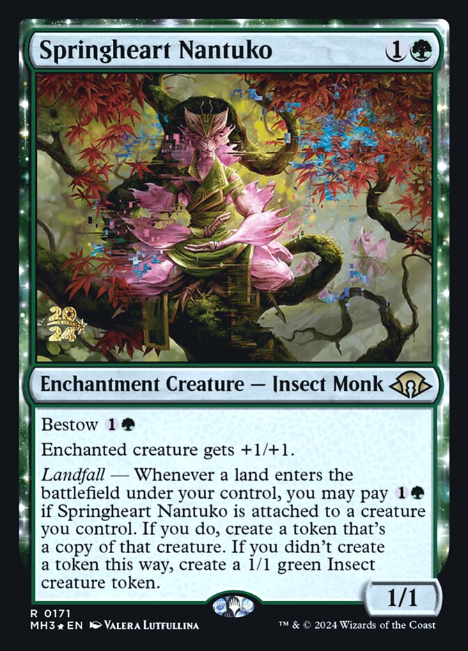 Magic the Gathering Card - Springheart Nantuko - MTG Circle