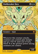 Magic the Gathering Card - Pathbreaker Ibex - MTG Circle