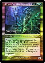 Magic the Gathering Card - Prime Speaker Zegana - MTG Circle