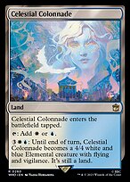 Magic the Gathering Card - Celestial Colonnade - MTG Circle