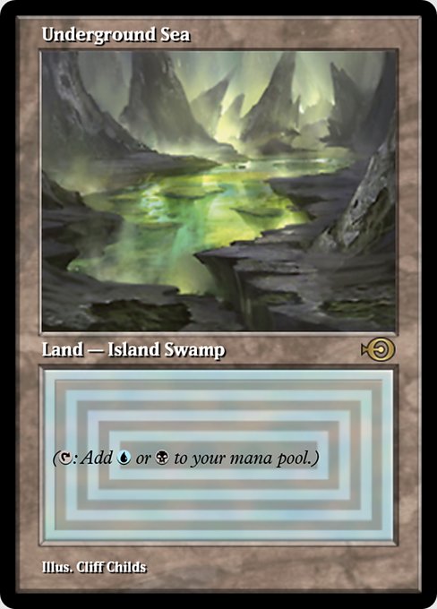 Magic the Gathering Card - Underground Sea - MTG Circle