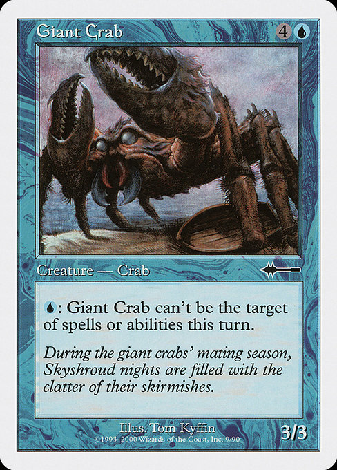 Magic the Gathering Card - Giant Crab - MTG Circle