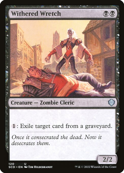 Magic the Gathering Card - Withered Wretch - MTG Circle