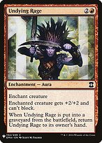 Magic the Gathering Card - Undying Rage - MTG Circle