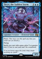 Magic the Gathering Card - Thryx, the Sudden Storm - MTG Circle