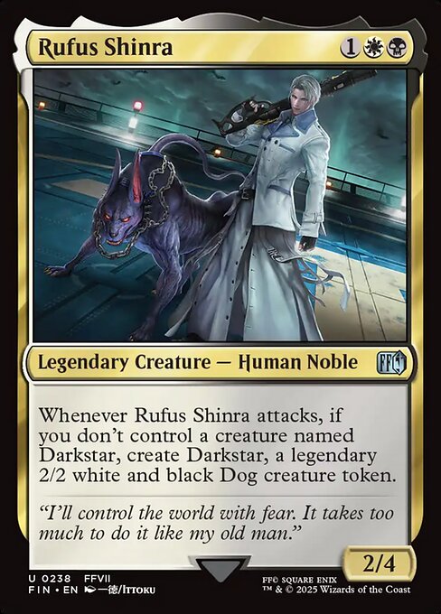 Magic the Gathering Card - Rufus Shinra - MTG Circle