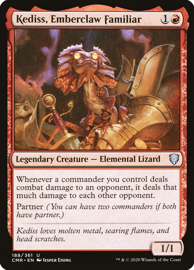 Magic the Gathering Card - Kediss, Emberclaw Familiar - MTG Circle