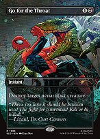 Magic the Gathering Card - Go for the Throat - MTG Circle