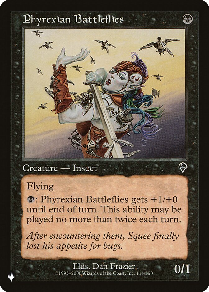 Magic the Gathering Card - Phyrexian Battleflies - MTG Circle