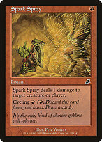 Magic the Gathering Card - Spark Spray - MTG Circle