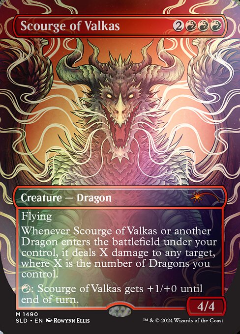 Magic the Gathering Card - Scourge of Valkas - MTG Circle