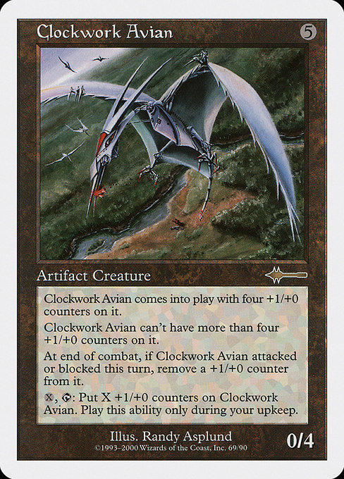 Magic the Gathering Card - Clockwork Avian - MTG Circle