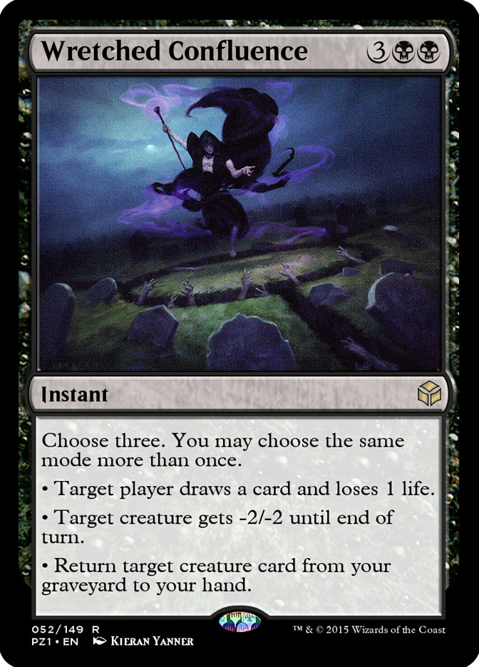 Magic the Gathering Card - Wretched Confluence - MTG Circle
