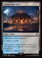 Magic the Gathering Card - Treno, Dark City - MTG Circle