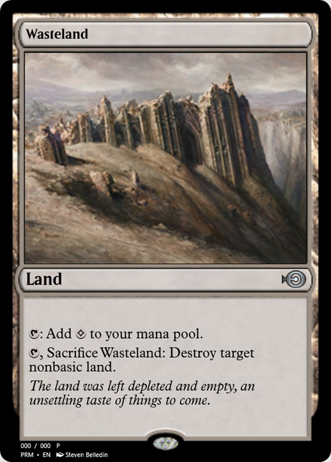 Magic the Gathering Card - Wasteland - MTG Circle