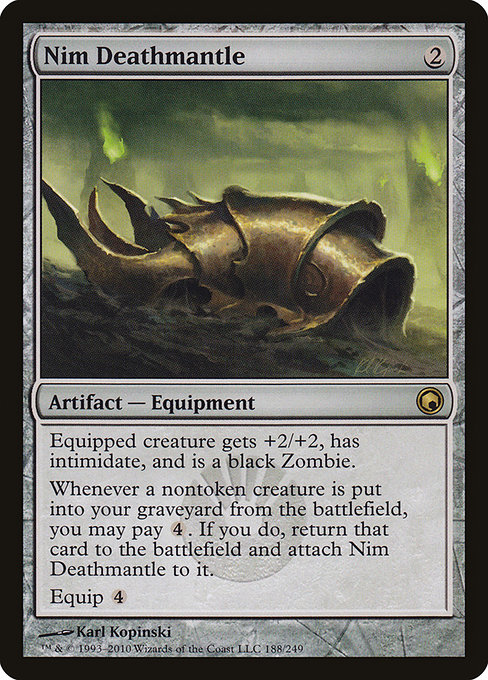 Magic the Gathering Card - Nim Deathmantle - MTG Circle