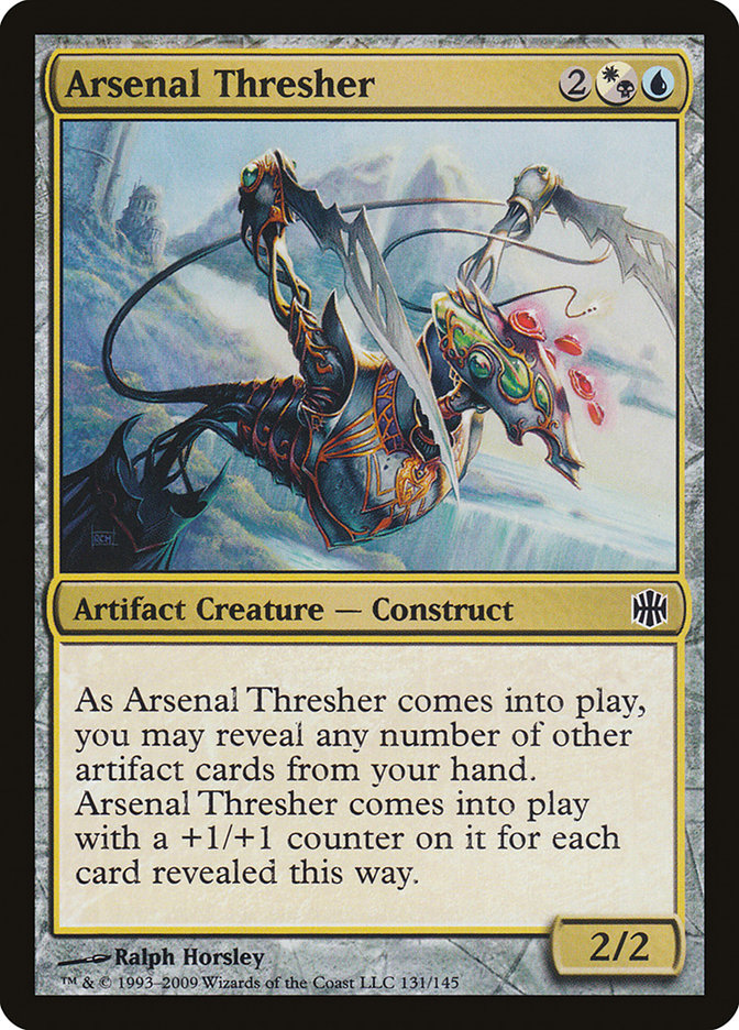 Magic the Gathering Card - Arsenal Thresher - MTG Circle