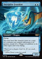 Magic the Gathering Card - Deceptive Frostkite - MTG Circle