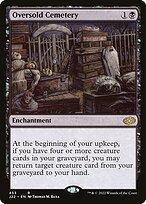 Magic the Gathering Card - Oversold Cemetery - MTG Circle