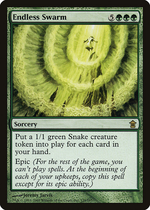 Magic the Gathering Card - Endless Swarm - MTG Circle
