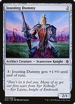 Magic the Gathering Card - Jousting Dummy - MTG Circle