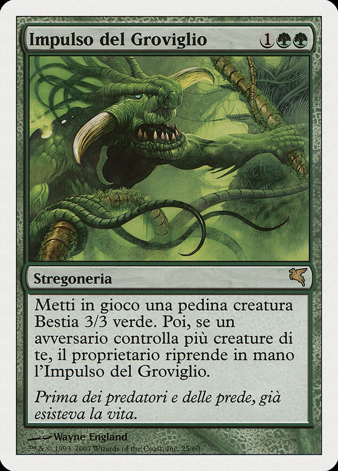 Magic the Gathering Card - Pulse of the Tangle - MTG Circle