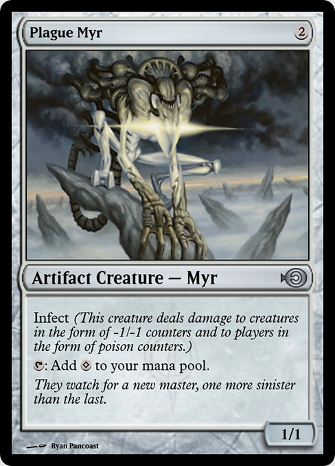 Magic the Gathering Card - Plague Myr - MTG Circle