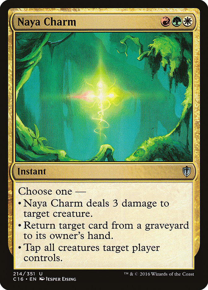Magic the Gathering Card - Naya Charm - MTG Circle