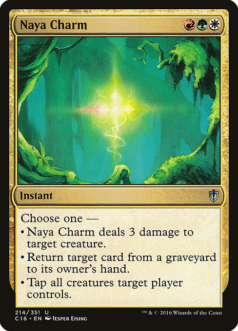 Magic the Gathering Card - Naya Charm - MTG Circle