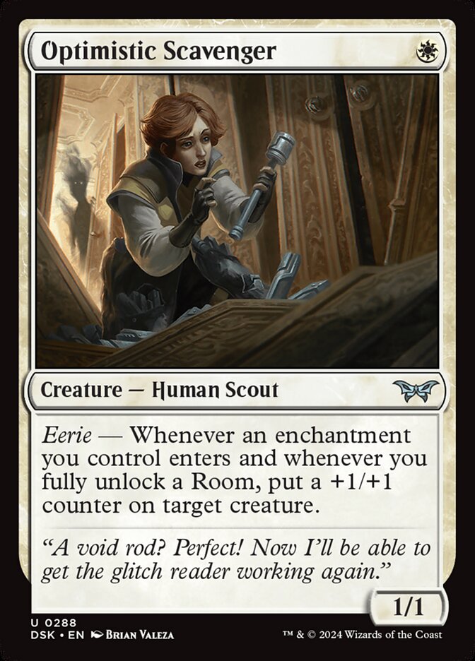 Magic the Gathering Card - Optimistic Scavenger - MTG Circle